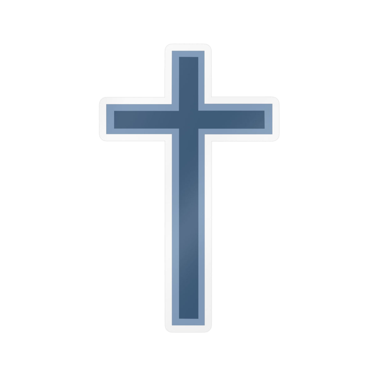 Cross Surfboard Sticker