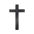 Cross Surfboard Sticker