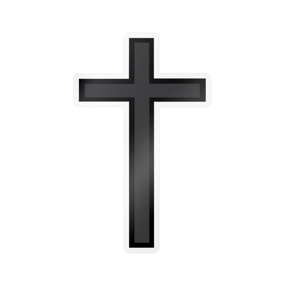 Cross Surfboard Sticker