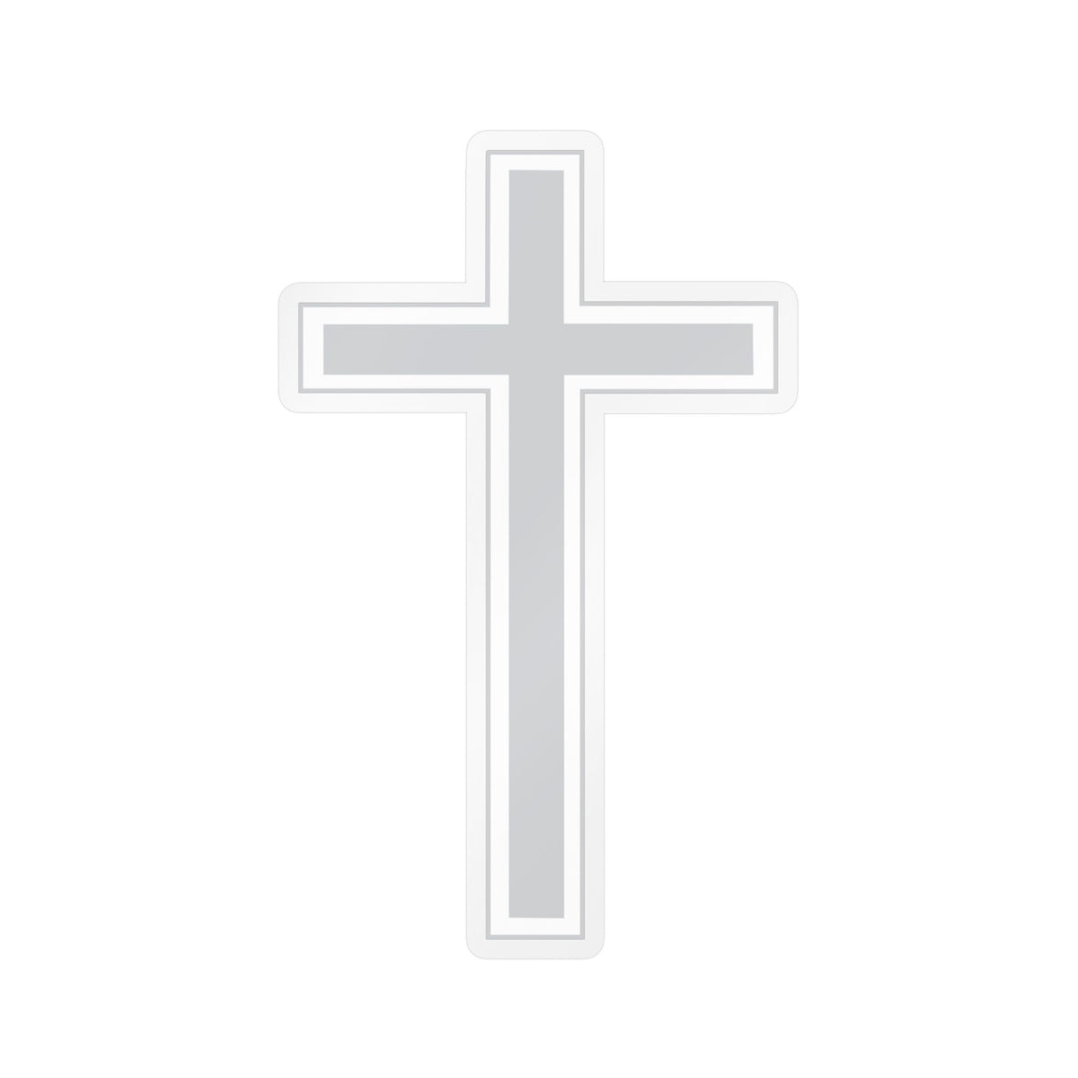 Cross Surfboard Sticker